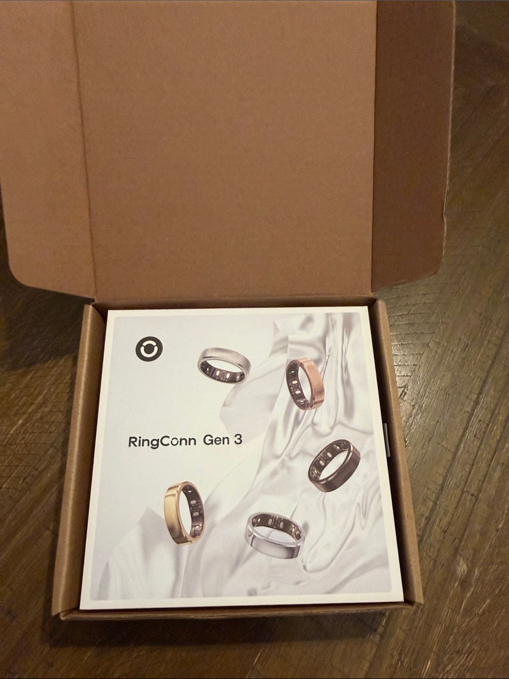 Gen 3 Smart Ring - In Gold Size 8